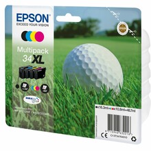 Tindikassett Epson C13T34764010, 3 värvi