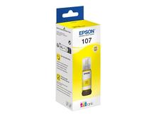 Tindikassett Epson 107 EcoTank, kollane, C13T09B440