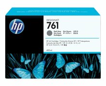 Tindikassett HP 761, 400 ml, tumehall