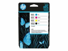 Tindikassett HP 950/951, 6ZC65AE301, must/kollane/tsüaan/magenta