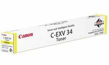 Toonerikassett Canon C-EXV34, 3785B002, kollane