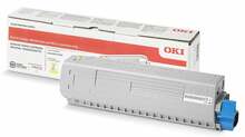 Toonerikassett Oki 47095701, kollane