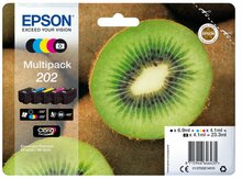 Tindikassett Epson C13T02E74010, 202, multipakk, must, fotomust, tsüaan, magenta, kollane