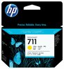 Tindikassett HP 711, kollane, 29 ml, 3 tk