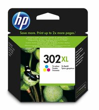 Tindikassett HP 302XL, värviline, 330 lk