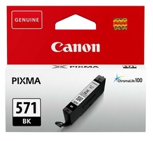 Tindikassett Canon CLI-571BK, must