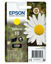 Tindikassett Epson 18, T1804, kollane