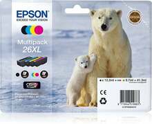 Tindikassett EPSON T2636 Multipack, 4 värvi