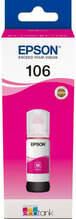 Tindikassett Epson 106 EcoTank, C13T00R340, magenta