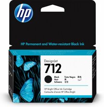 Tindikassett HP 712, 38 ml, must