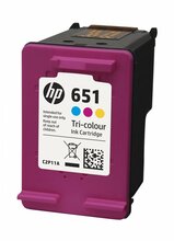 Tindikassett HP 651, kolmevärviline