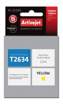 Tindikassett Activejet AE-2634N, kollane, 12 ml