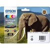 Tindikassettide komplekt Epson 24XL Multipack C13T24384011, must ja värvilised