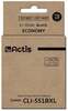 Tindikassett Actis KC-551Bk, must