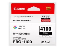 Tindikassett Canon LUCIA PRO II PFI-4100MBK, matt must