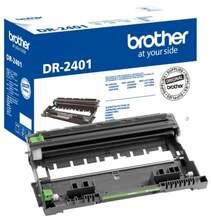 Printeri trummel Brother DR2401, must, 12000 lehte