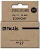 Tindikassett Actis KH-27R, must, 20 ml