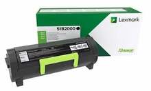 Toonerikassett Lexmark 51B2000, must