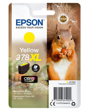 Tindikassett Epson 378XL, kollane