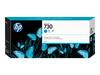 Tindikassett HP INC. 730, 300 ml, tsüaan