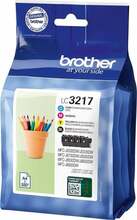 Tindikassett Brother LC3217VALDR, CMYK