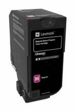 Laserkassett Lexmark 74C2SME, magenta
