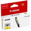 Tindikassett Canon CLI-581, kollane, 5.6 ml