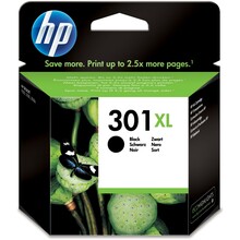 Tindikassett HP 301XL, must