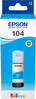 Tindikassett Epson EcoTank 104, C13T00P240, tsüaan