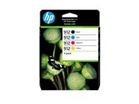 Tindikassettide komplekt HP 912 CMYK
