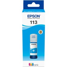 Tindikassett Epson 113 EcoTank, C13T06B240, tsüaan