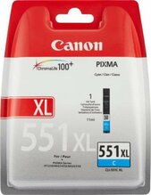 Tindikassett Canon CLI-551XL, sinine