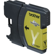 Tindikassett Brother LC-1100Y, kollane