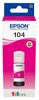 Tindikassett Epson EcoTank 104, C13T00P340, magenta