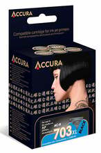 Tindikassett Accura AC-H703XLB, must, 22 ml