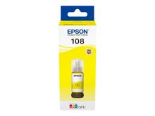 Tindikassett Epson 108 EcoTank, kollane, C13T09C44A
