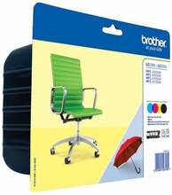 Tindikassett Brother LC-229XLVALBP, must, tsüaan, magenta, kollane