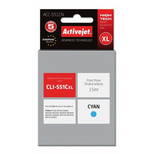 Tindikassett Activejet ACC-551CN, tsüaan, 15 ml