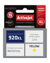 Tindikassett Activejet AH-920YCX, kollane, 12 ml