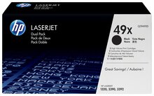 Tonerikassett HP 49X (Q5949XD), must, 2 tk