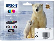 Tindikassett Epson Multipack 26, värviline