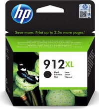 Tindikassett HP 912XL, must