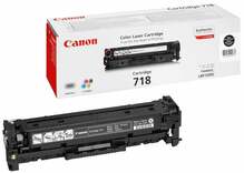 Toonerikassett Canon CRG-718, 2662B005, must, 2 tk