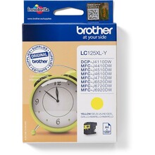 Tindikassett Brother LC125XLY, kollane