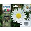 Tindikassett Epson 18 Multipack C13T18064012, must ja värviline