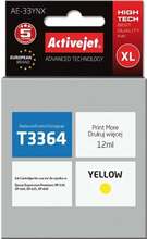 Tindikassett ActiveJet AE-33YNX, kollane, 12 ml