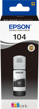 Tindikassett Epson Ecotank 104, C13T00P140, must