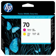 Trükipea HP 70, magenta + kollane