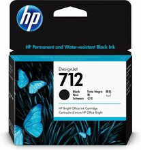Tindikassett HP 712, 80 ml, must
