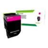 Tooner Lexmark 80C2HME, magenta, 3000 lehte